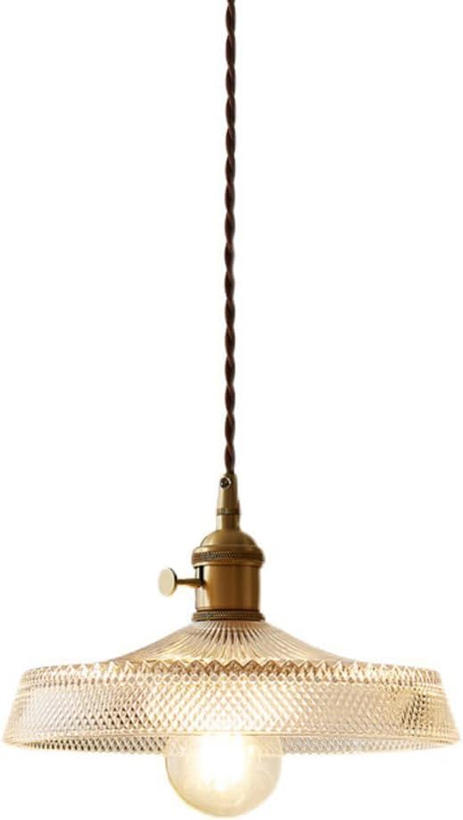Luminaire à suspension ronde en verre pour illuminer votre îlot de cuisine et salle à manger