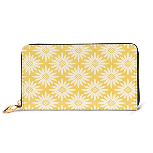 Preisvergleich Produktbild JHGFG Mode Handtasche Reißverschluss Brieftasche Orientalisches Muster Chrysantheme Diamantform Telefon Kupplung Geldbörse Abendkupplung Blockieren Leder Brieftasche Multi Card Org