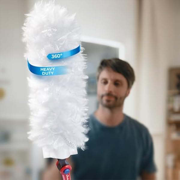 VILEDA FLEX CATCH С УДЛИНЕННОЙ РУКОЯТКОЙ С УДЛИНЕННОЙ РУКОЯТКОЙ и выдвижным держателем 93 см 1 полный комплект сменных насадок очистка на 360 гибкая конструкция максимальная эффективность уборки