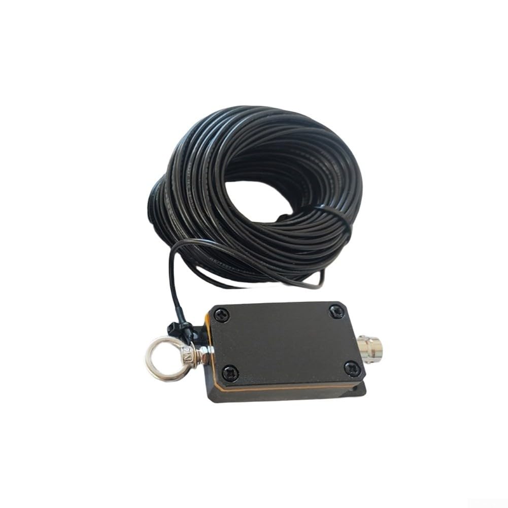 Antenna radio portatile compatta HF a onde corte da 1 a 30 MHz, con anello magnetico importato, custodia impermeabile per comunicazioni, peso 250 g (A30)