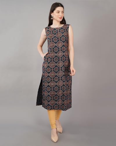Image of PATLANI Women's Crepe Full Stitched Kurti.
