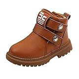Schneestiefel kinderschuhe Mädchen Stiefeletten Jungen Winterstiefel Plus Samt kinder Schuhe Winter Warme Gefüttert Kurze Stiefel Rutschfest Winterschuhe Haspe Baumwollschuhe
