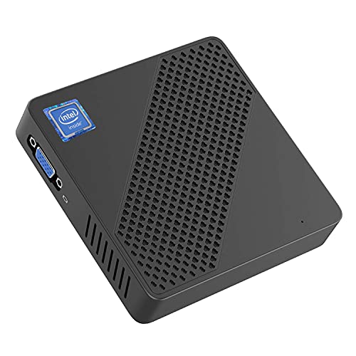 Z83-F Fanless MINI PC, 4GB/64GB eMMC, Atom x5-Z8350, 4K HD Graphics/ 2.4G+5.8G WiFi/ 1000M LAN/BT 4.2, Dual HDMI&VGA Output, Support Auto Power On