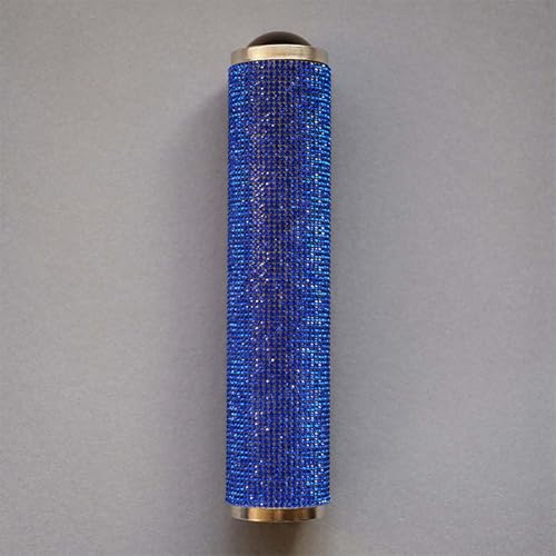 Fendawn Strive Handgefertigte nostalgische Kaleidoskop Spielzeug echte Szene Kaleidoskop für Kinder Erwachsene, Saphir Diamant Stil