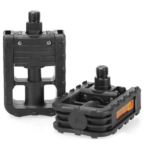 SkyjOy Pedales MTB Pedales Plegables for Bicicleta universales for con Reflector Accesorios for Montar en Plegable Vehículo eléctrico