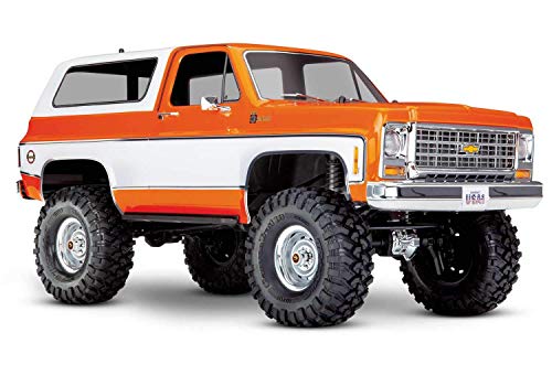 Traxxas TRA82076-4_ORNG TRX-4 Scale and Trail Crawler with 1979 Chevrolet Blazer Body