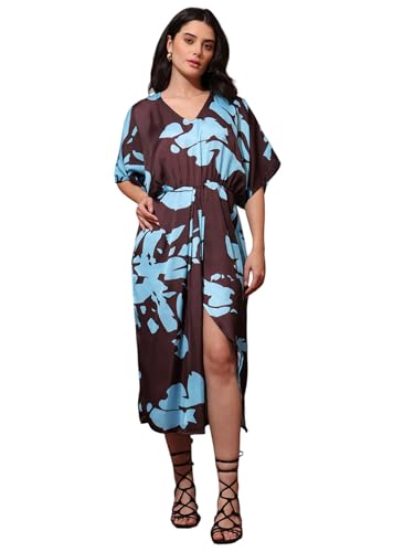 Robe en satin pour femme PURVAJA chic et fluide