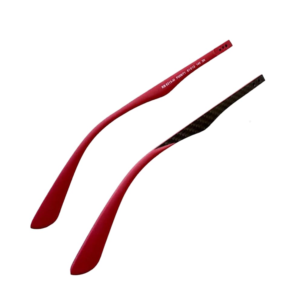 hengfento2 Replacement Temple Arms For RB8313 Sungalsses Eyeglasses Temple Arms Carbon Fiber RB8313M
