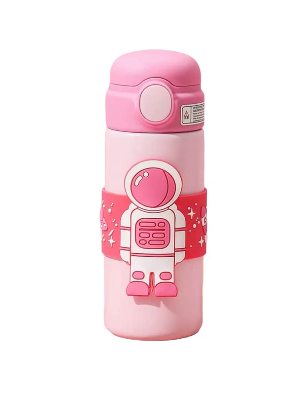 kidszilla Astronaut Theme Hot and Cold Water Bottle for Kids