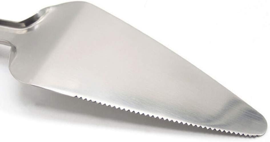 ULTECHNOVO Stainless Steel Pie Server Triangle Spatula for Pizza Cake Quiche and Lasagna Flatware Cake Cutter 10.23in Serving Utensil Dishwasher Safe