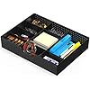 Simple Houseware Drawer Organizer Tray with 9 Adjustable Compartments, Black
