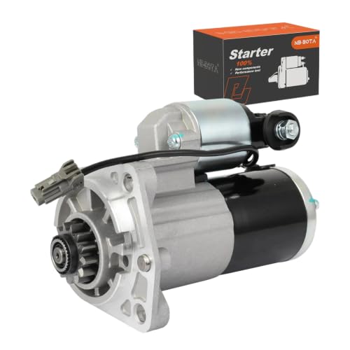 Motor de arranque compatible con Nissan Rogue 2008-2013, Rogue Select 2014-2015, Sentra 2007-2012, L4 2.5L, modelo BT153017 miniatura 1