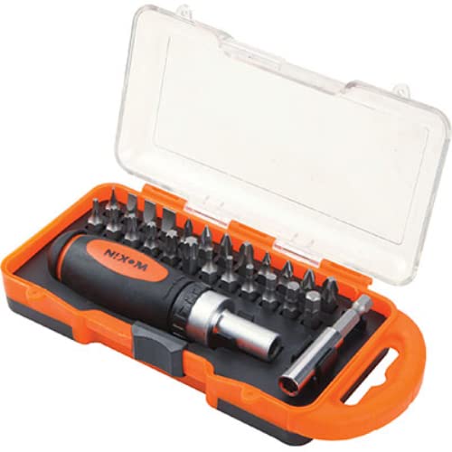 WokinRatchet Hand and Drill Bit 26-Piece Set