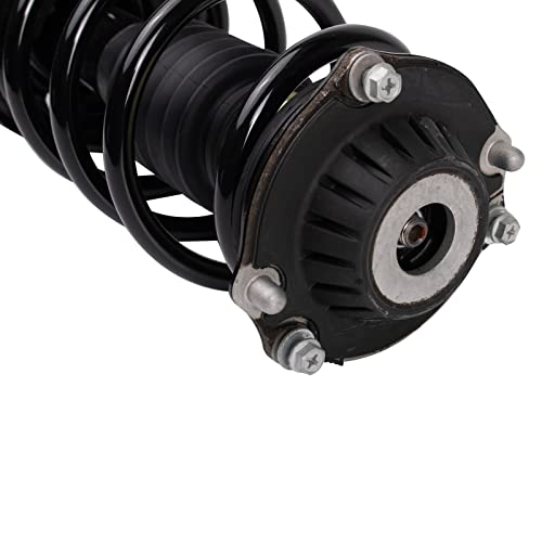 Image of TRQ Front and Rear Complete Strut Assembly & Shock Absorber Kit Complete Strut & Coil Spring Assembly Compatible with 2017-2019 Cadillac XT5 2017-2018 GMC Acadia