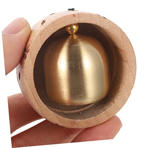 PRETYZOOM 3 Peças Móveis Para Jardim Casa Madeira Vintage Sucção Japonesa Com Sinos De Porta Shui Ca