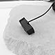 VGOL 1PC Mikrofon Deckenleuchte Dachmodul Anschlussstecker Kompatibel mit VW Kompatibel mit Seat Kompatibel mit Skoda 3M Schwarz