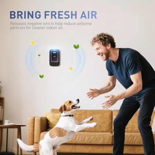 Purificador de Aire Ionizador de 3 Unidades para Hogar miniatura 4