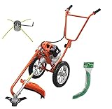Kit Desbrozadora de Ruedas, 52cc y 26mm, con Accesorios - Mader Garden Tools- 02020