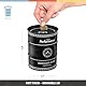 Nostalgic-Art Retro Spardose, 600 ml, Mercedes-Benz – Engine Oil – Geschenk-Idee für Mercedes-Benz Accessoires Fans, Original Lizenzprodukt (OLP), Sparschwein aus Metall, Vintage Blech-Sparbüchse