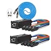 LyxPro Pair of Audio Snake 4-Channel XLR 3 Pin XLR to RJ45 Ethercon 30 Feet CAT6 Shielded Ethercon RJ45 for Audio, Sound and Lighting Cable