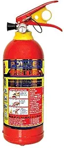 red bottle ABC Type fire Extinguisher 1kg,red