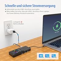 Xystec Steamdeck: Software-Controller & Dock mit Touch-Display, 4K-HDMI-Port, 3xUSB, LAN (Stream Controller, Stream Dock, Büro) – Ansicht 7