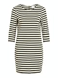 3/4-Ärmel Vila Damen VITINNY New Dress-FAV Kleid, Forest Night/Stripes:Birch H/H, M
