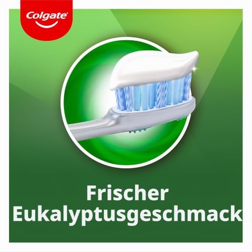 COLGATE Colgate Herbal Zahnpasta, 12 x 75 ml, Eukalyptus, fördert starke Zähne und gesundes Zahnfleisch dank Wirkstoffen und natürlichen… – Ansicht 6