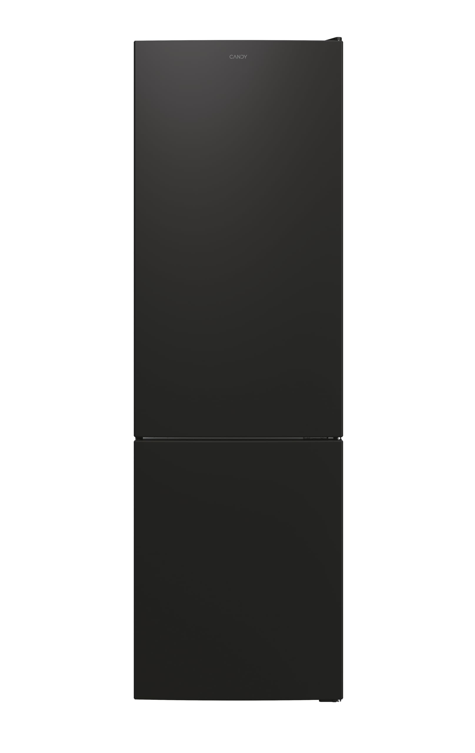 CANDY CCT3L517EB Réfrigérateur Combi, 55 cm, hauteur 1,77 m, 260 l, Low Frost, fonction Supercool, tiroir à légumes, commande électronique interne, LED, portes réversibles, 39 dB, classe E, noir