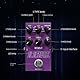 Delay and Reverb Gitarren-Bass-Effektpedal, digitales Delay-Pedal, Element-Pedal für M-vave 9 verschiedene Gitarreneffekt-Unterstützung für TAP