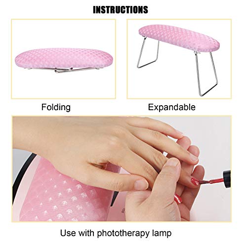 Cuscino per Mani per Nail Art, Poggia Mani per