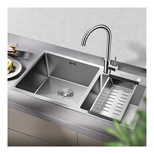Küchenspüle Doppelbecken 60/40, Edelstahl In Unterbau Dishbasin for Obst Und Gemüse Geschirr Gebaut