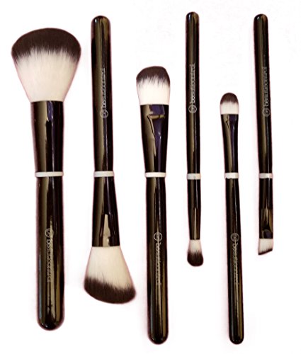 Beauticontrol 6-Pieces Cosmetic Brush Set + Brush Case NEW!