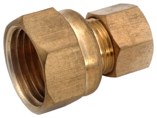 Image of Anderson Metals 750066-1008 5 /8-Inch by 1 /2-Inch Compression Coupling