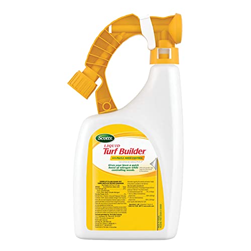 Scotts Liquid Turf Builder with Plus 2 Weed Control, Lawn Fertilizer, 32 fl. oz. (6-Pack) - image 5