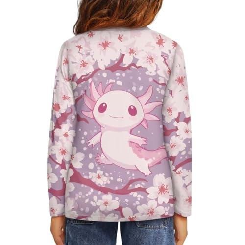 Image of Long Sleeve Shirts for Girls Winter Tops 3-16t Cartoon T Shirts for Fall Clothes