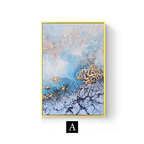 Impression Giclée abstraite haut de gamme salon moderne - 3