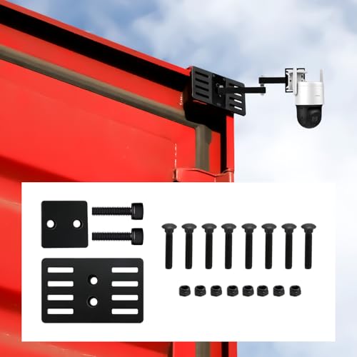 Outdoor Camera Mounting Platform for Shipping Containers