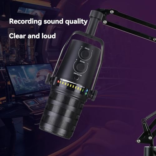 Microphone filaire dynamique avec réduction de bruit MV7 pour streaming - 6