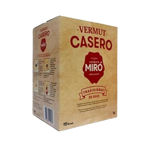 Vermut Casero Miró Caja 6 Cajas Bag in Box 5 Litros