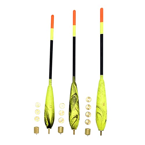 Sbirulino® Set of 3 floats model Kanal for English fishing (gr. 12-14-16) Floating container Included in the kit - Image 2