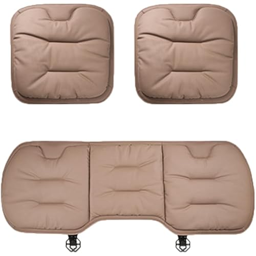 Leather Car Seat Cushion for Opel Vauxhall Astra 5-Door/Astra 3-Door/Astra Sports Tourer Wagon L K J H G F 2011-2025, Breathable Skin-Friendly Non-Slip Pad Thick Comfort Seat Protector