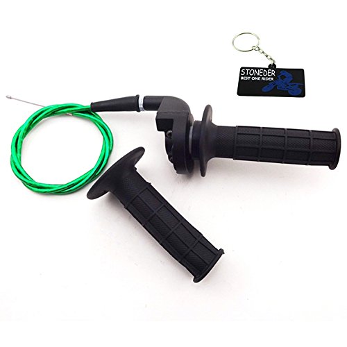 STONEDER Poignées de câble d'accélérateur pour SSR Pit Dirt Bike 110 125 140 150 160 XR CRF 50 Cover