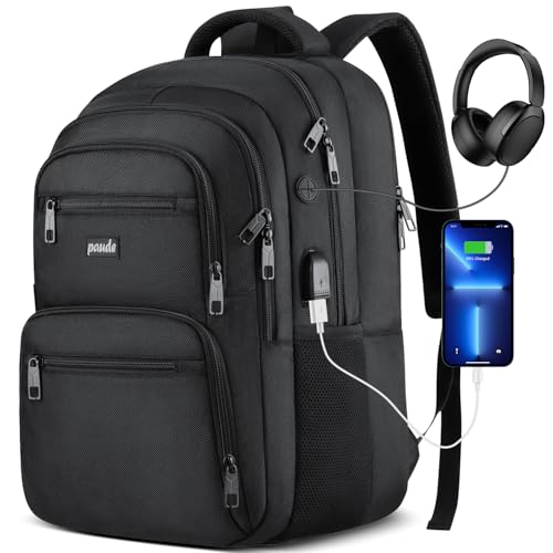 Paude Laptop Backpack,School Backpack Large Bookbag with USB for ...