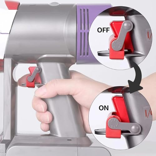 Hundebürste für Dyson V15 V12 V11 V10 V8 V7, Staubsauger Zubehör für Dyson Tierhaarbürste für Dyson Staubsauger Hund Tierhaarbürste Aufsatz mit Verlängerungsschlauch und Adapter Schalter