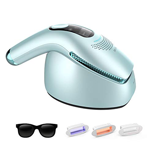 Laser Hair Removal at Home,DEESS 0.9s Flash Fastest Ice Cool IPL Hair Removal Device for Women and Men,Permanent Hair Removal System DEESS GP590,3-in-1 Suit