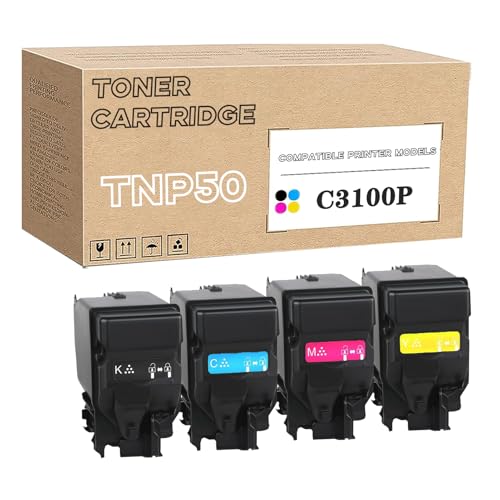 Toner TNP-50 compatible pack de 4 idéal pour imprimer les rapports au bureau