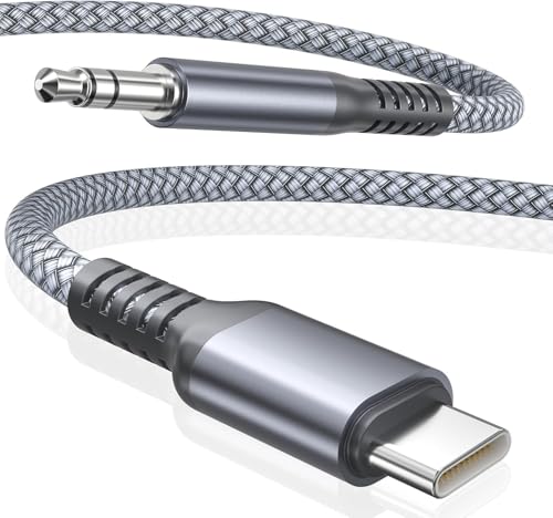 Elebase iPhone 17 16 Aux Cord 1.2M USB C to 3.5MM Jack Audio Cable Adapter