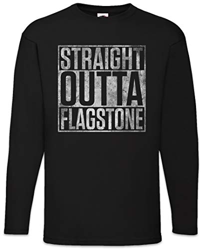 T-Shirt à Manches Longues Straight Outta Flagstone au tissu premium et finitions soignées