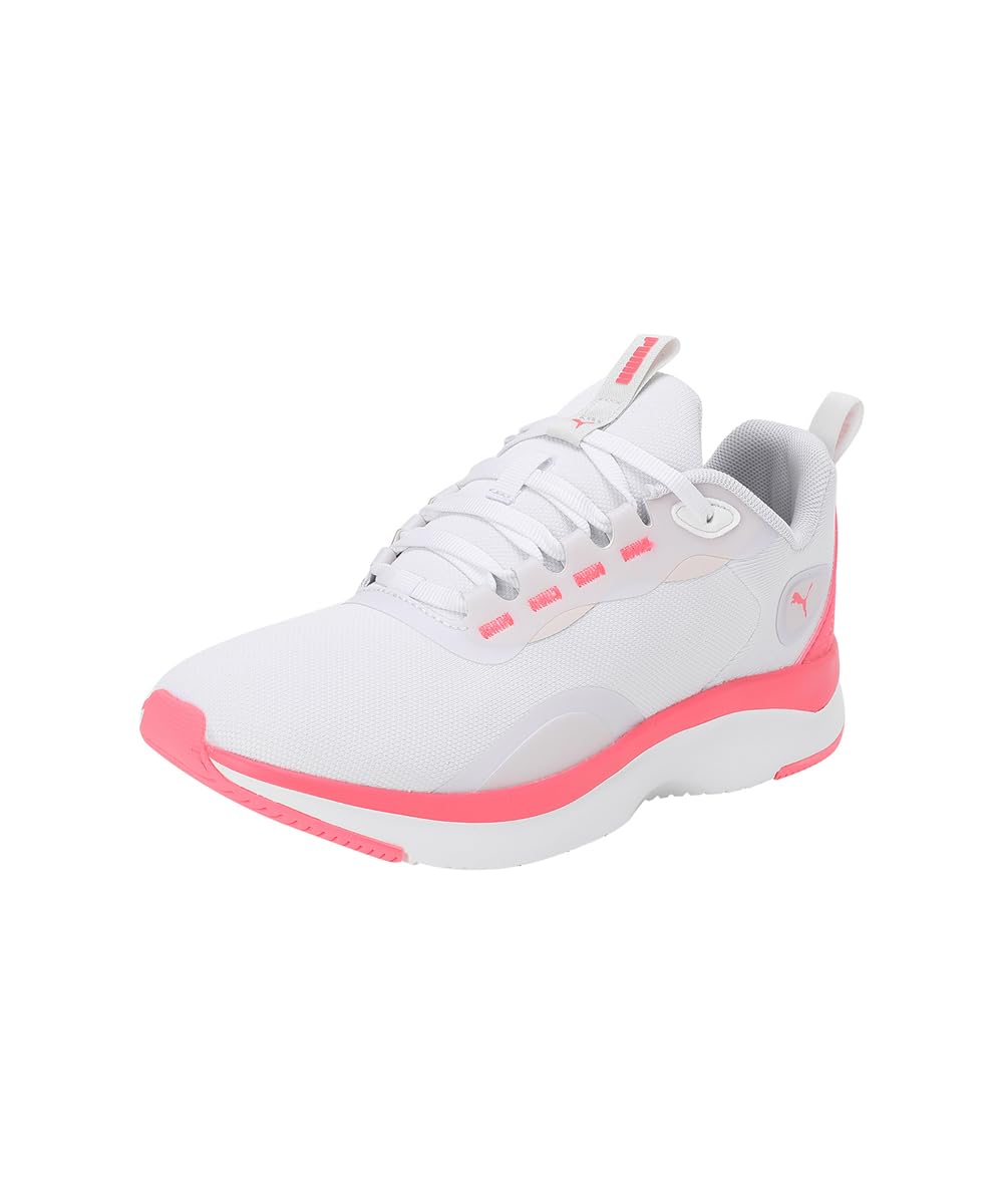 Puma Womens SOFTRIDE Orla White-Island Pink-Sunset Glow-Feather Gray Sneaker - 5 UK (39767302) (B0CMD3DW7Q) Amazon Price History, Amazon Price Tracker